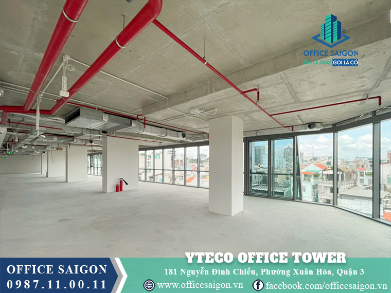 Mặt bằng tòa nhà Yteco Office Tower Nguyễn Đình Chiểu