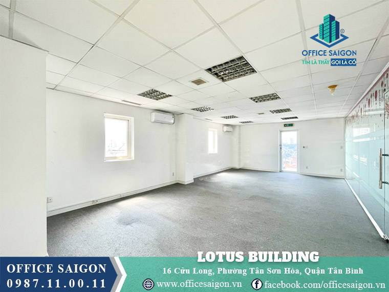 Mặt bằng tòa nhà Lotus Building Cửu Long