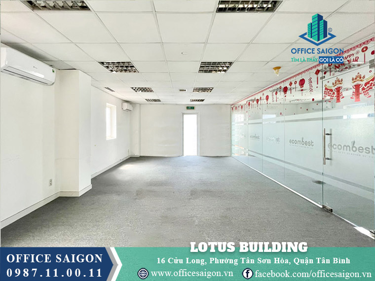 Mặt bằng tòa nhà Lotus Building Cửu Long