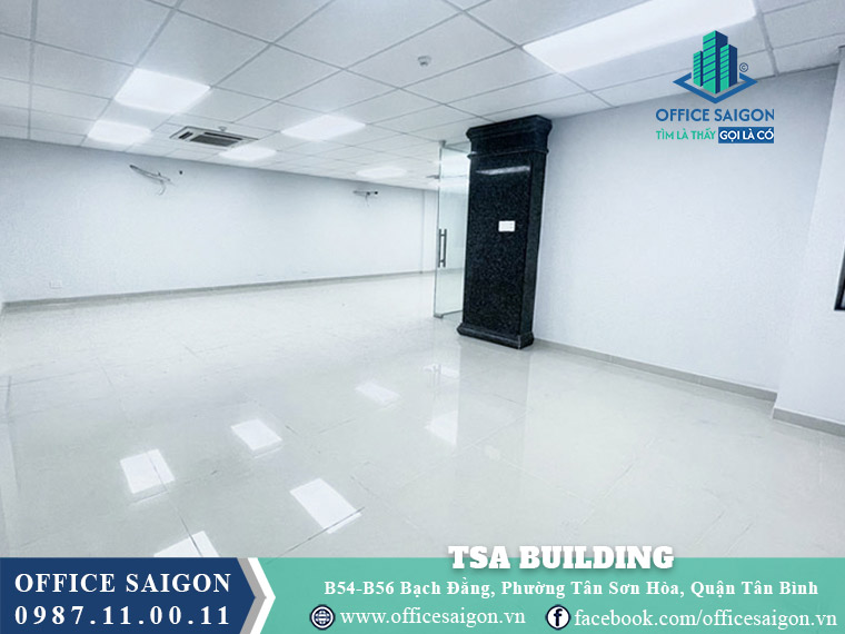 Mặt bằng toà nhà TSA Building Bạch Đằng