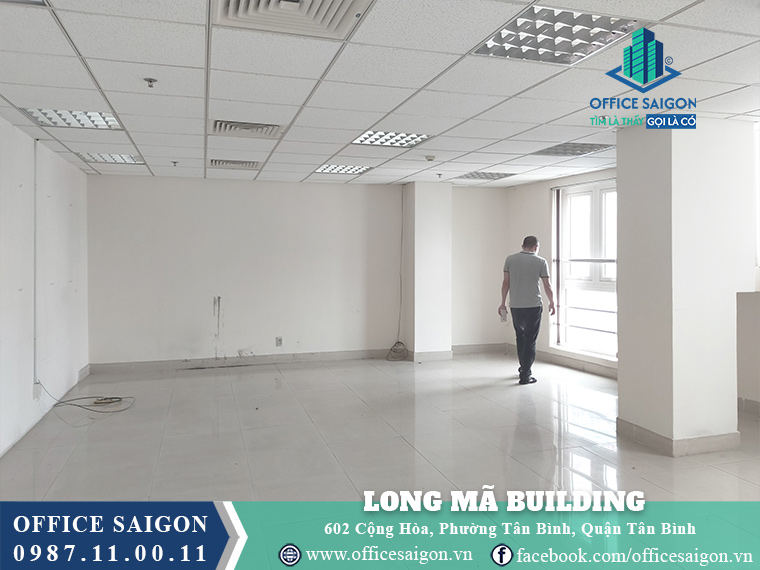 Mặt bằng tòa nhà Long Mã Building Cộng Hoà