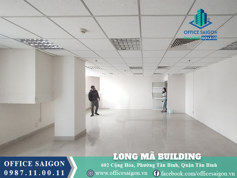 Mặt bằng tòa nhà Long Mã Building Cộng Hoà