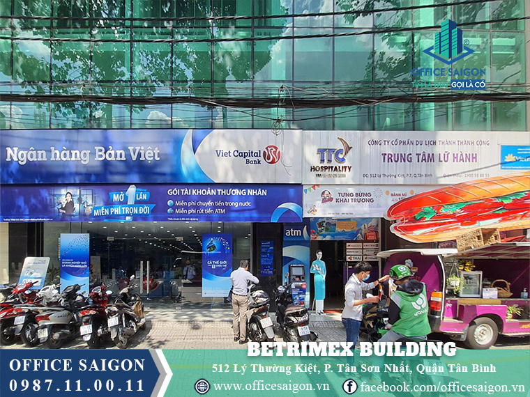Lối vào toà nhà Betrimex Building Lý Thường Kiệt