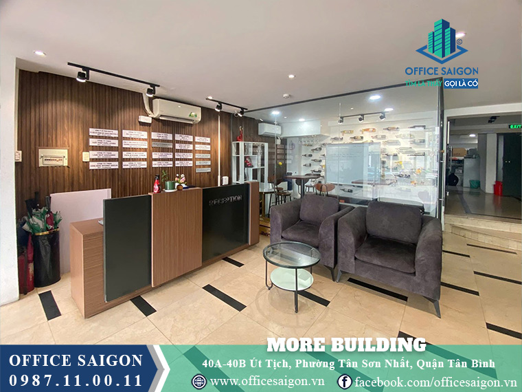 Lễ tân toà nhà More Building Út Tịch