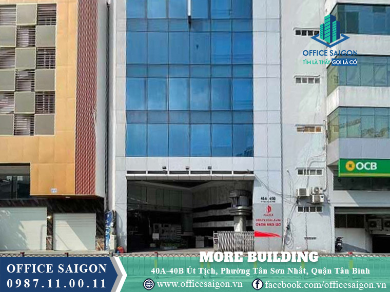 Mặt tiền toà nhà More Building Út Tịch