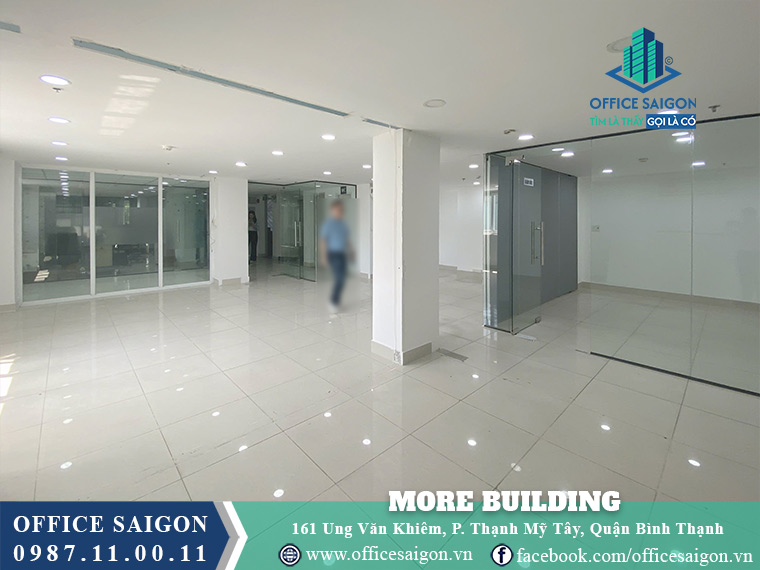 Mặt bằng toà nhà MORE Building Ung Văn Khiêm