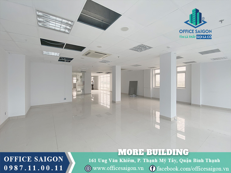 Mặt bằng toà nhà MORE Building Ung Văn Khiêm