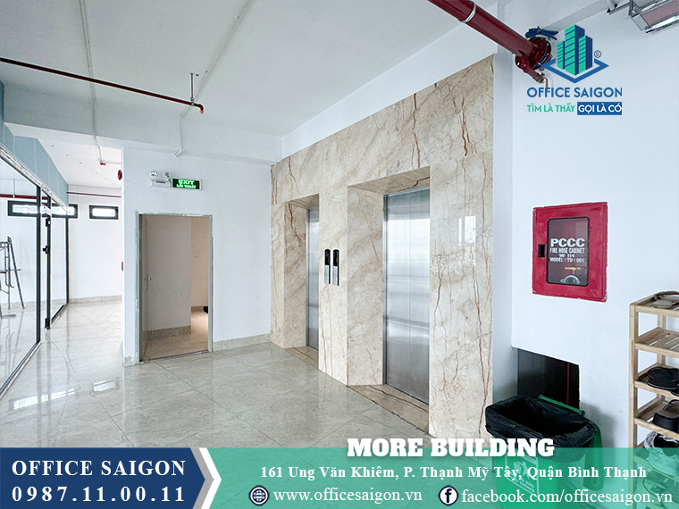 Thang máy toà nhà MORE Building Ung Văn Khiêm