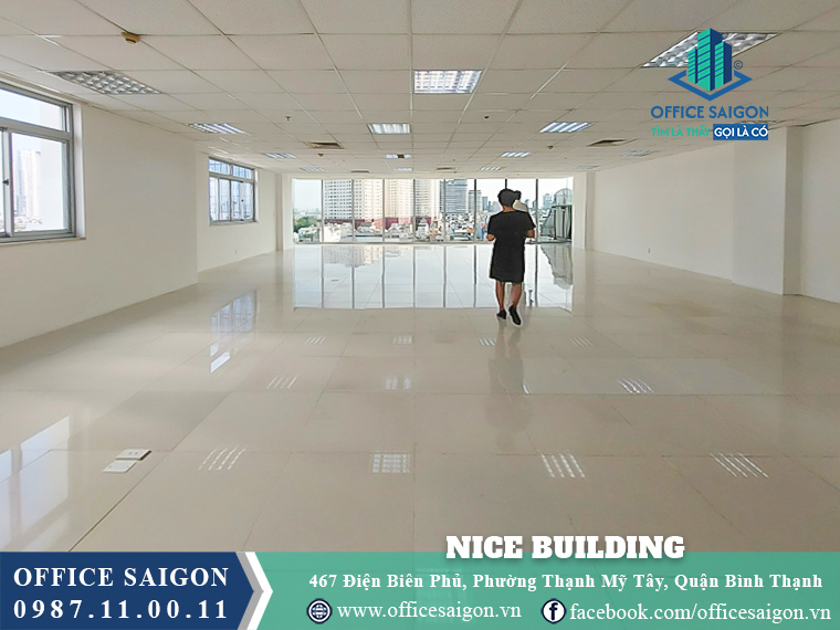 Mặt bằng tòa nhà Nice Building Điện Biên Phủ