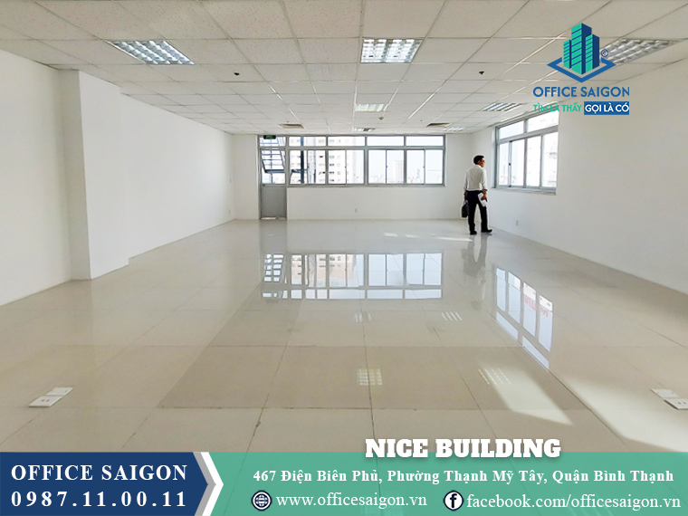 Mặt bằng tòa nhà Nice Building Điện Biên Phủ