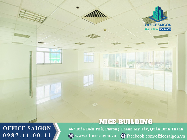 Mặt bằng tòa nhà Nice Building Điện Biên Phủ