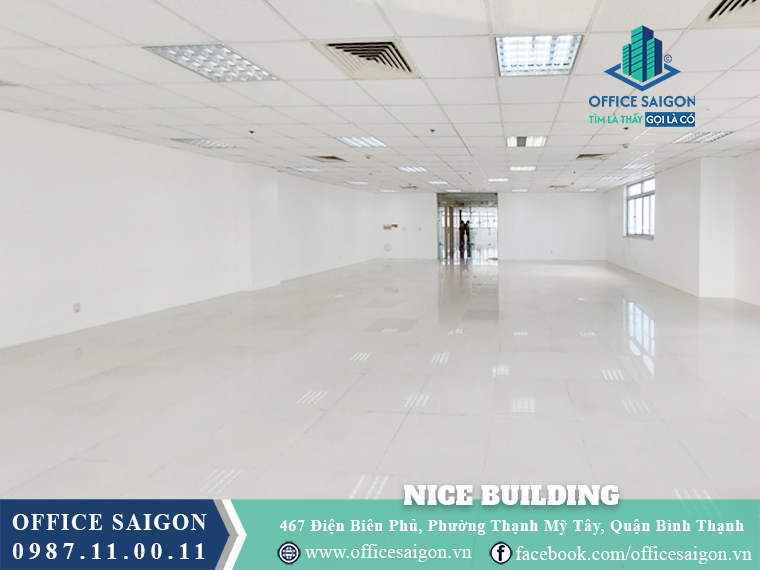 Mặt bằng tòa nhà Nice Building Điện Biên Phủ
