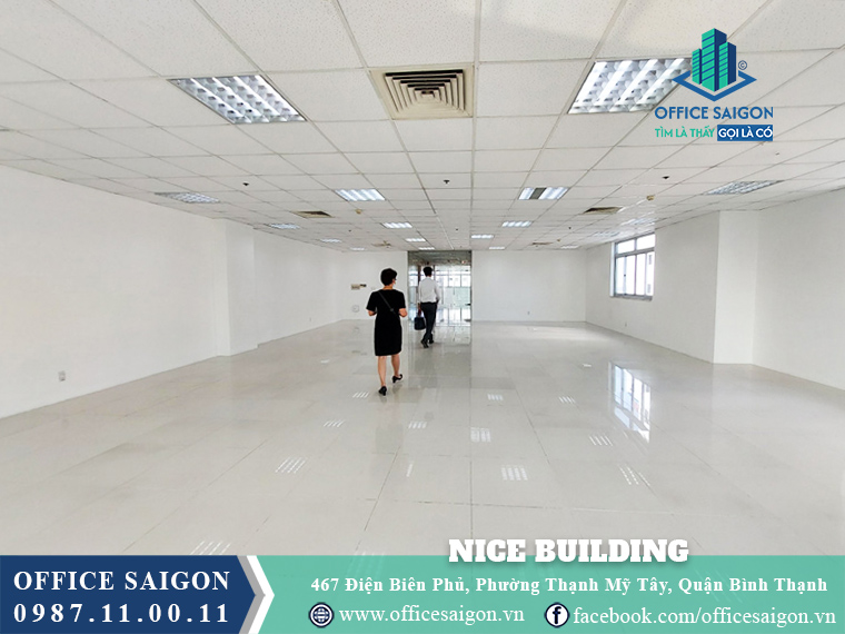 Mặt bằng tòa nhà Nice Building Điện Biên Phủ