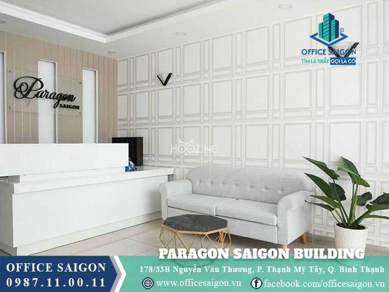 Lễ tân toà nhà Paragon Saigon Building Nguyễn Văn Thương