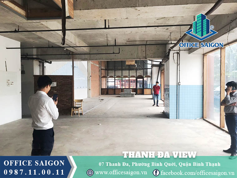 Mặt bằng toà nhà Thanh Đa View Building