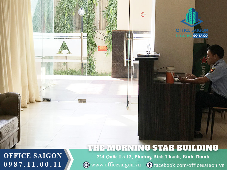 Lễ tân toà nhà The Morning Star Building