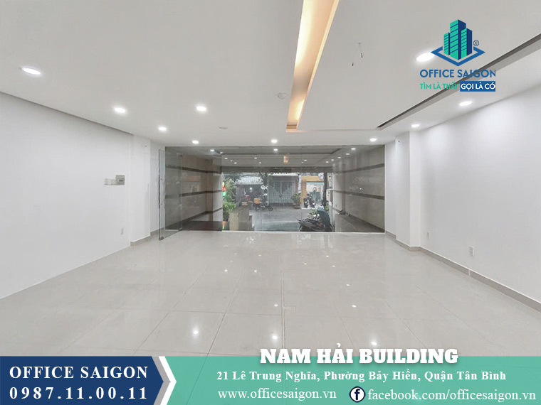 Mặt bằng toà nhà Nam Hải Building Lê Trung Nghĩa