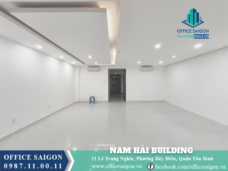 Mặt bằng toà nhà Nam Hải Building Lê Trung Nghĩa