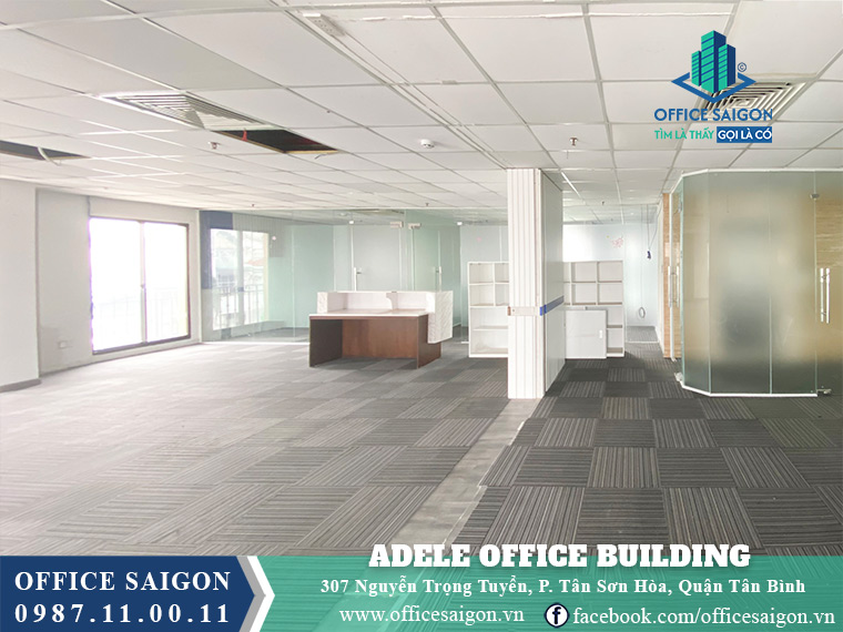 Mặt bằng toà nhà Adele Office Building Nguyễn Trọn Tuyển