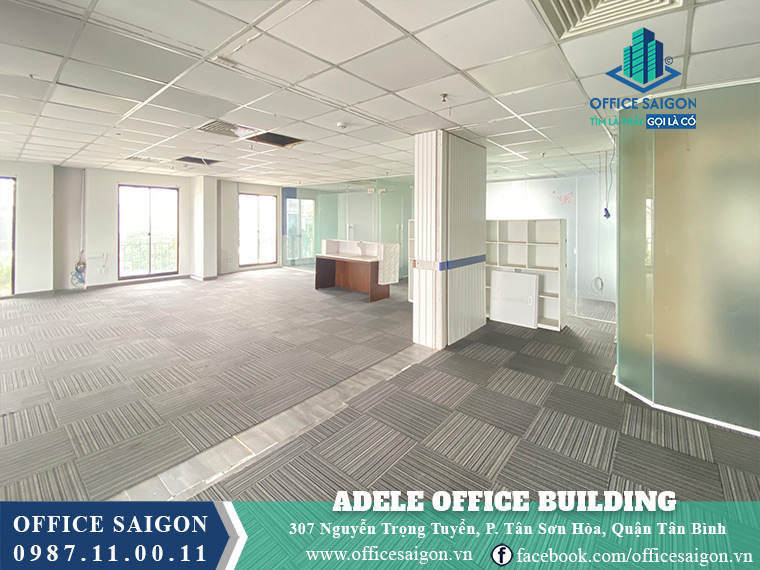 Mặt bằng toà nhà Adele Office Building Nguyễn Trọn Tuyển