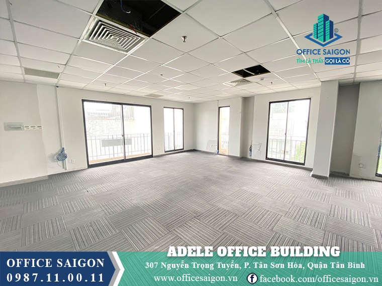 Mặt bằng toà nhà Adele Office Building Nguyễn Trọn Tuyển