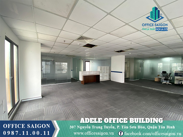Mặt bằng toà nhà Adele Office Building Nguyễn Trọn Tuyển