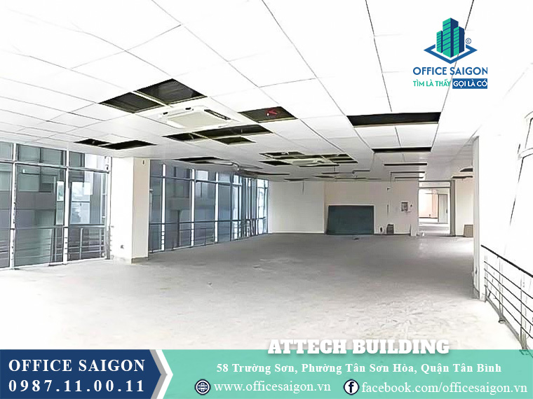 Mặt bằng toà nhà Attech Building Trường Sơn