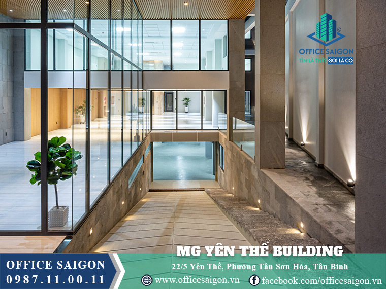 Lối xuống hầm toà nhà Mộc Gia 22/5 Yên Thế Building