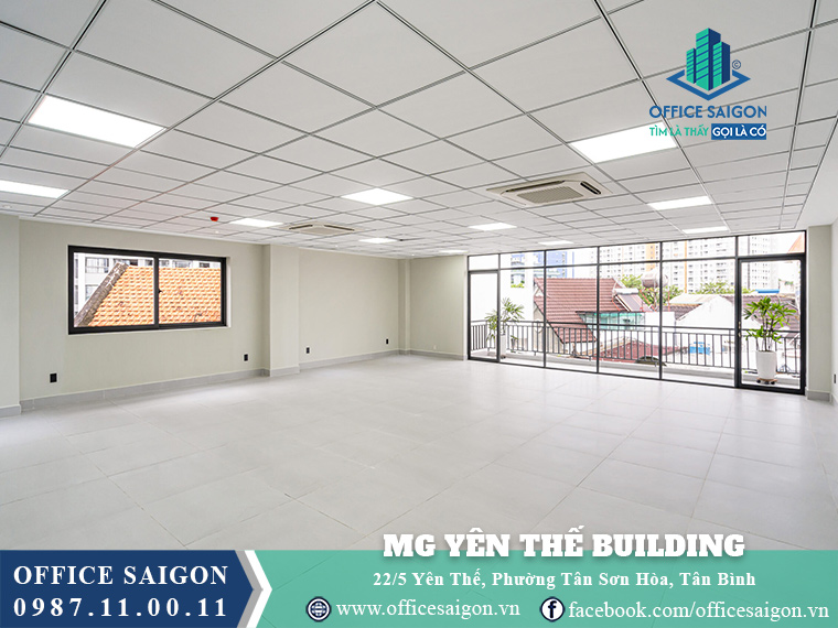 Mặt bằng toà nhà Mộc Gia 22/5 Yên Thế Building