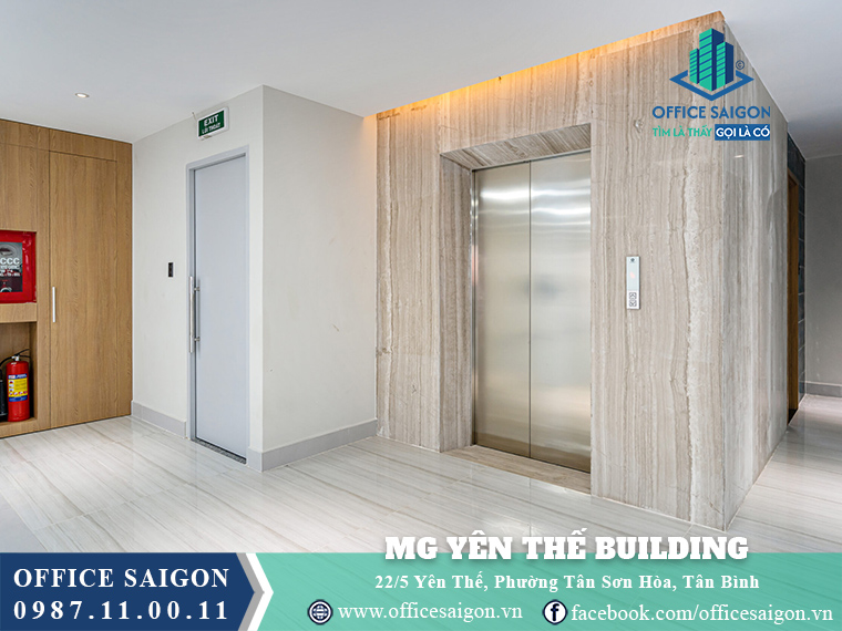 Thang máy toà nhà Mộc Gia 22/5 Yên Thế Building