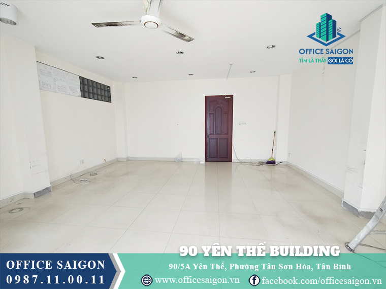 Mặt bằng toà nhà 90 Yên Thế Building