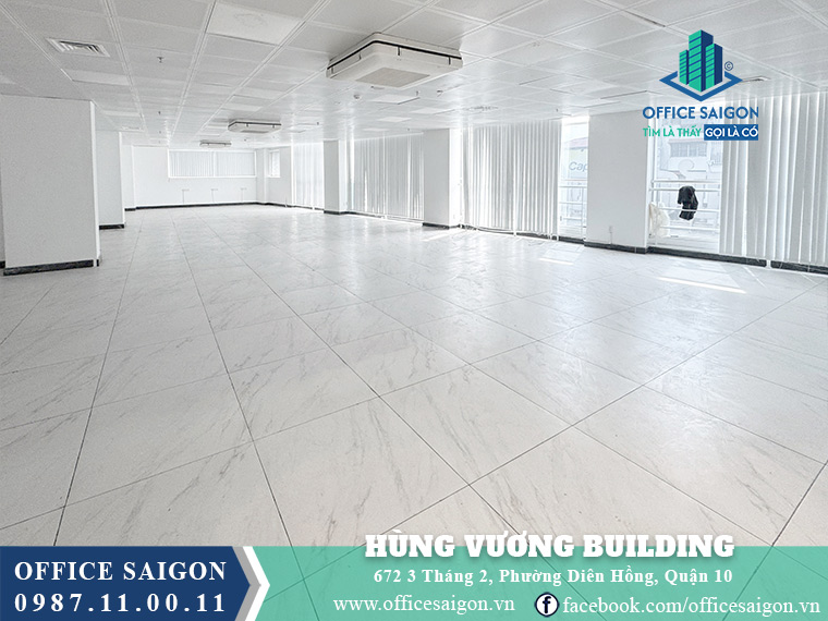 Mặt bằng tòa nhà Hùng Vương Building