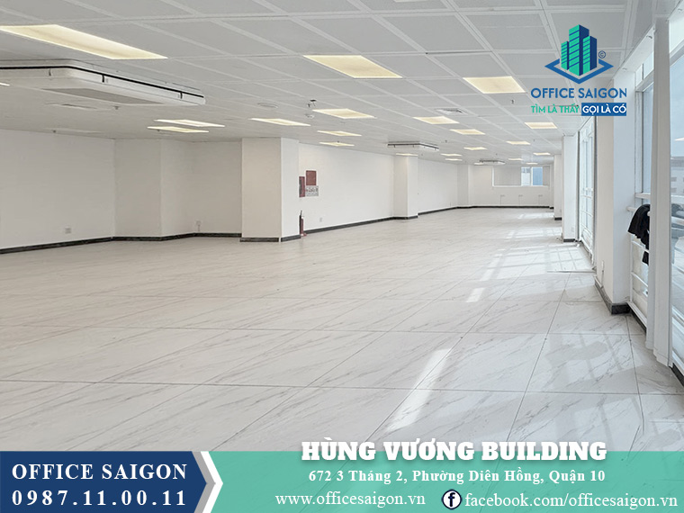 Mặt bằng tòa nhà Hùng Vương Building