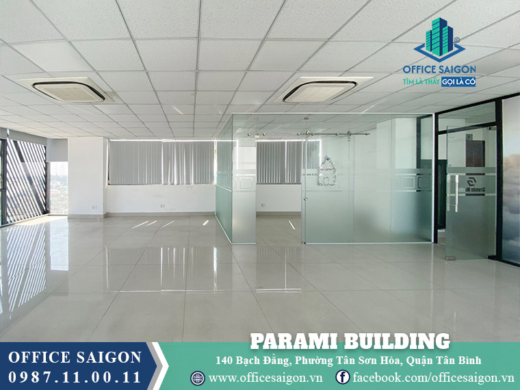 Mặt bằng toà nhà Parami Building Bạch Đằng