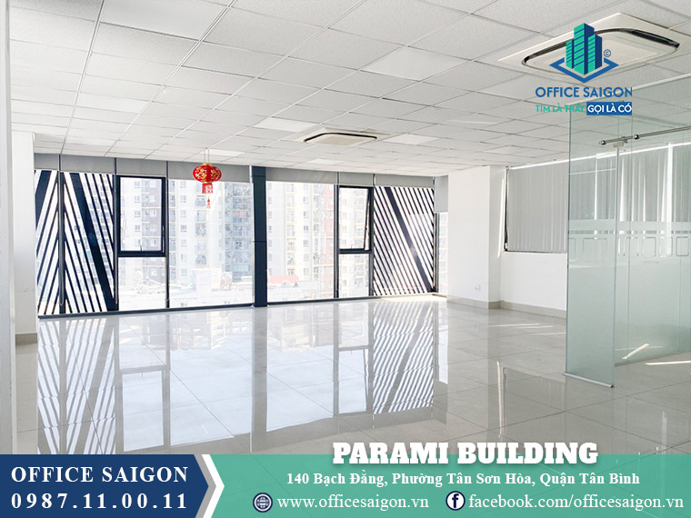 Mặt bằng toà nhà Parami Building Bạch Đằng