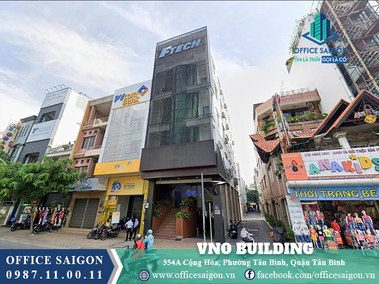 Toà nhà VNO Building 354a Cộng Hoà