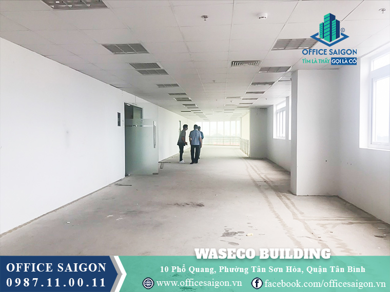Mặt bằng toà nhà Waseco Building Phổ Quang