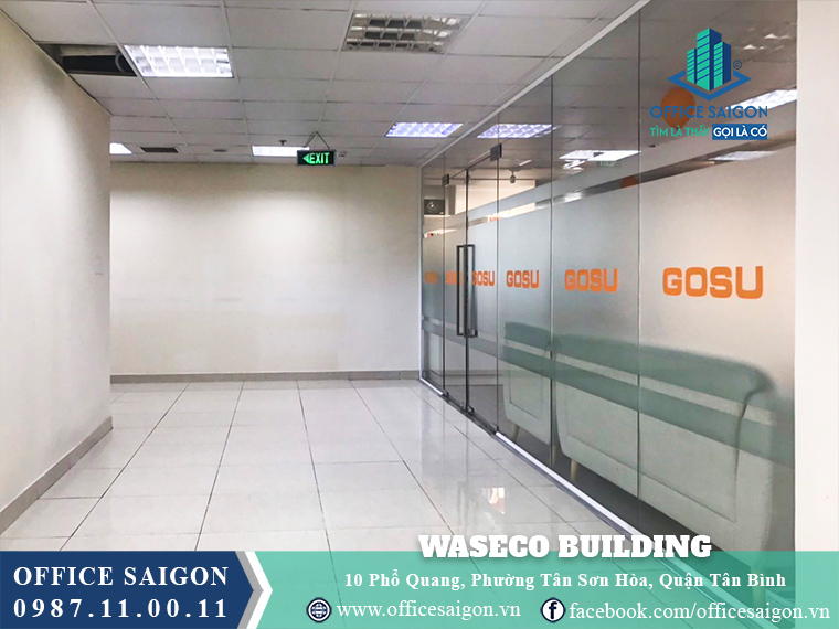 Mặt bằng toà nhà Waseco Building Phổ Quang