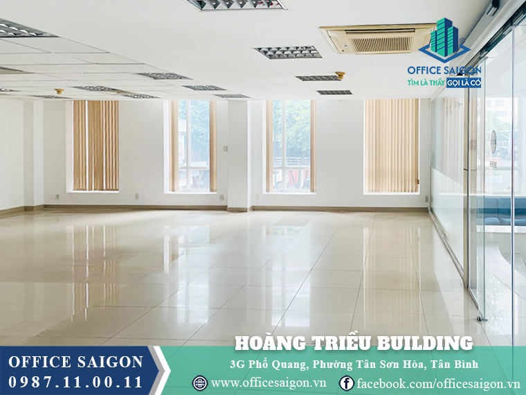 Mặt bằng tòa nhà Hoàng Triều Building Phổ Quang
