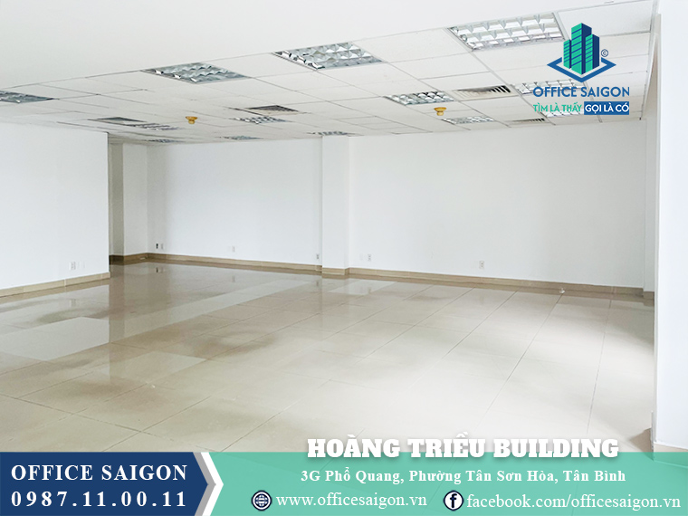 Mặt bằng tòa nhà Hoàng Triều Building Phổ Quang