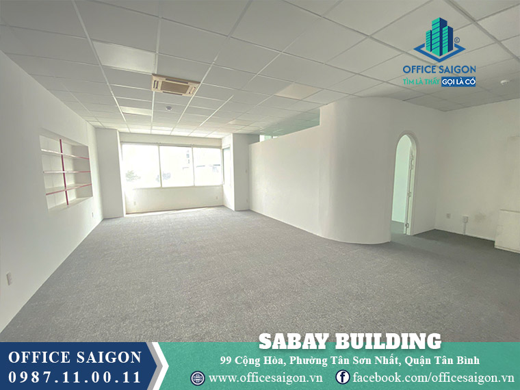 Mặt bằng toà nhà Sabay Building 99 Cộng Hoà