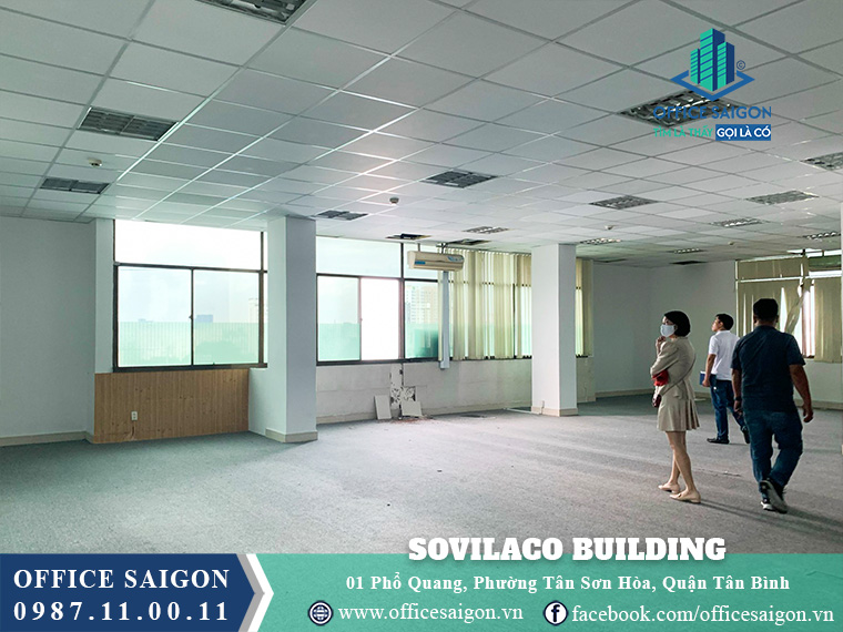 Mặt bằng tòa nhà Sovilaco Building Phổ Quang
