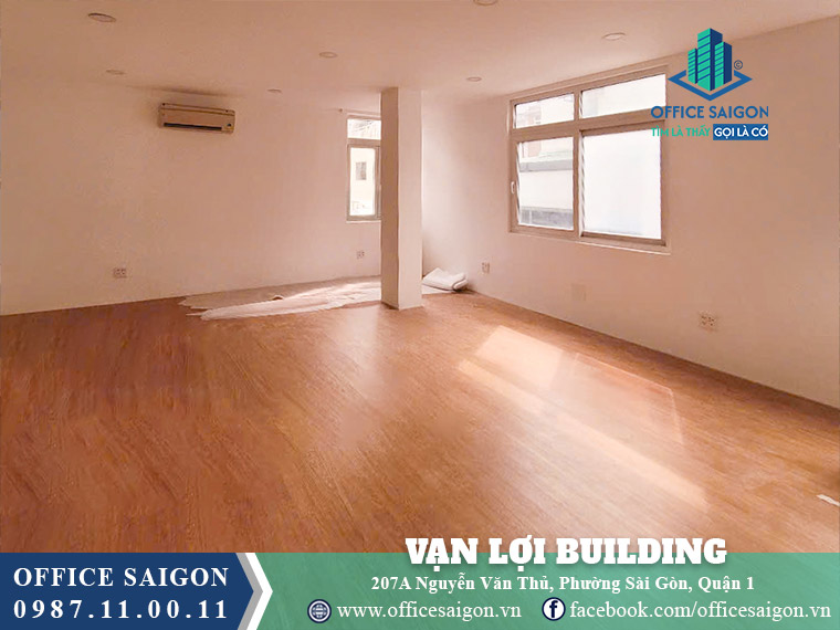 Mặt bằng toà nhà Vạn Lợi Building Nguyễn Văn Thủ