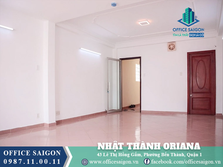 Mặt bằng tòa nhà Nhật Thành Oriana Lê Thị Hồng Gấm