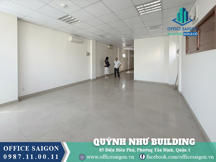 Mặt bằng tòa nhà Quỳnh Như Building Điện Biên Phủ