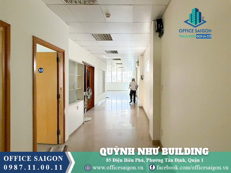 Mặt bằng tòa nhà Quỳnh Như Building Điện Biên Phủ