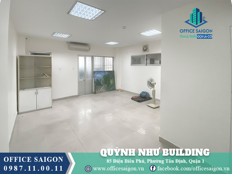 Mặt bằng tòa nhà Quỳnh Như Building Điện Biên Phủ