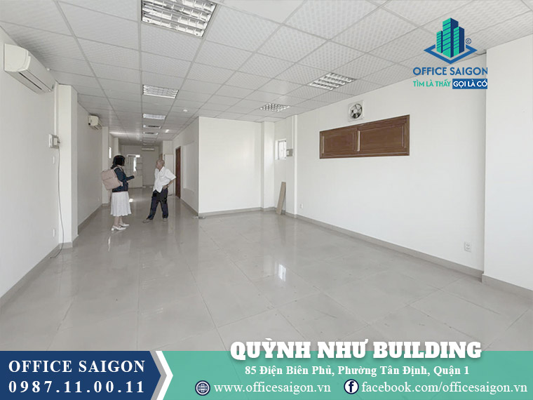 Mặt bằng tòa nhà Quỳnh Như Building Điện Biên Phủ