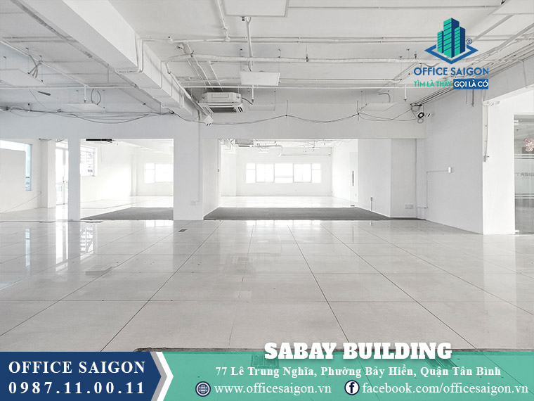 Mặt bằng toà nhà Sabay Building Lê Trung Nghĩa