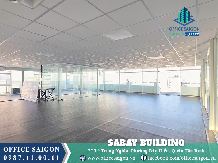 Mặt bằng toà nhà Sabay Building Lê Trung Nghĩa